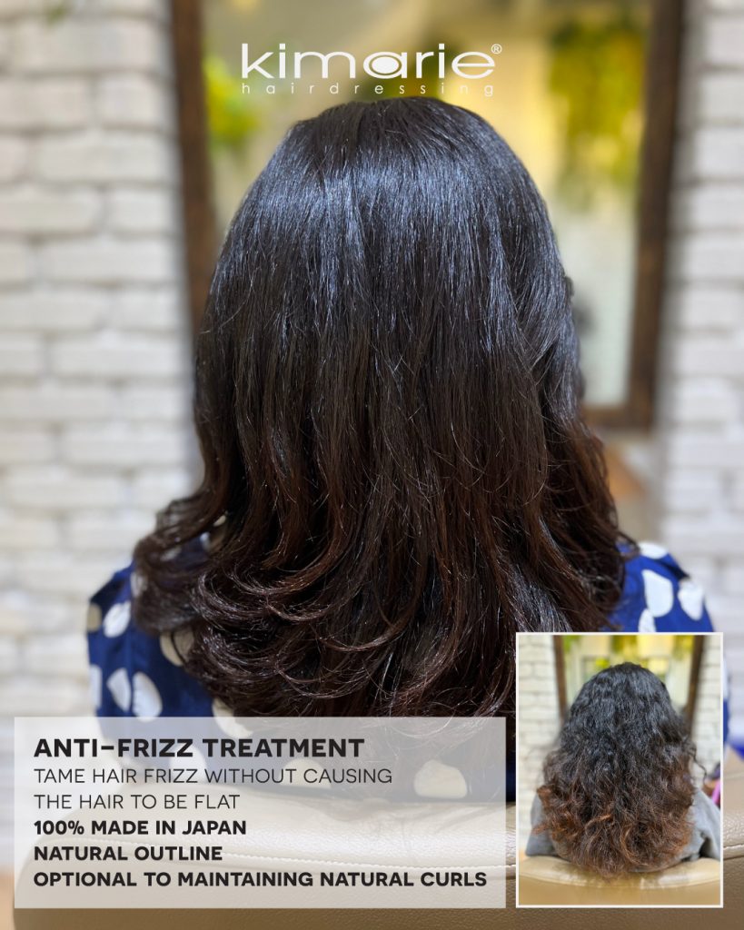 Hair frizz treatment salon best sale