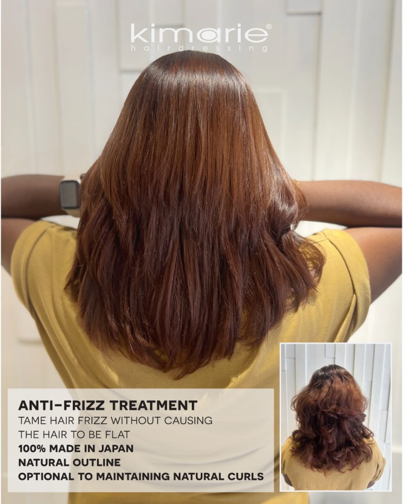 Anti Frizz Treatment Frizzy Hair treatment Treatment For Curly Frizzy Hair Kimarie Hairdressing